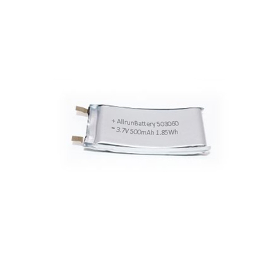 Stabilitas Baterai LiPo Baterai Lithium Polymer 3,7 V 500mAh 503060