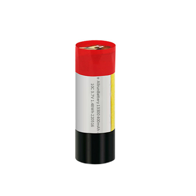 TBD 3.7 V 400mAh Baterai LiPo Kustom 13300 Baterai Li Polymer Silinder