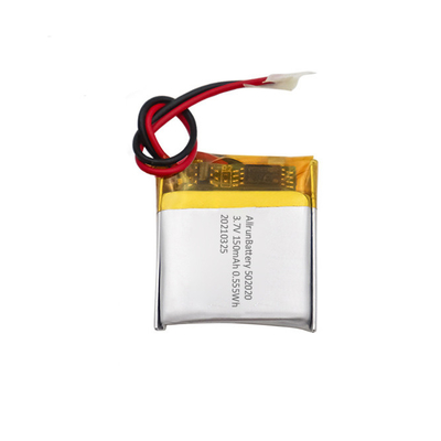 Paket Baterai LiPo Persegi Isi Ulang 3,7 V 150mAh yang Kuat 502020