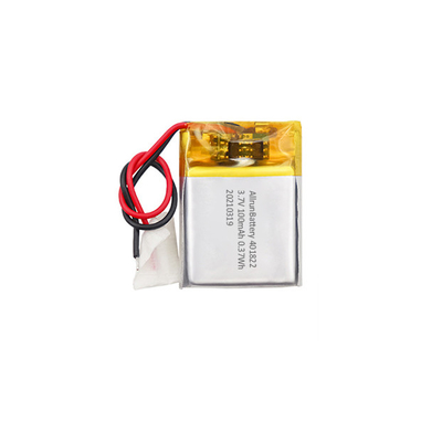 Baterai LiPo Mini Kuat 3,7 V 100mAh Baterai Polimer Lithium Ultra Kecil