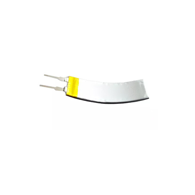 3,7 V 180mAh Baterai Isi Ulang yang Dapat Dipakai Baterai LiPo Melengkung Kuat
