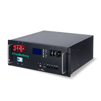 Stackable Module Server Rack Rak Baterai LiFePO4 Dipasang Untuk Sistem Tenaga Surya Off Grid