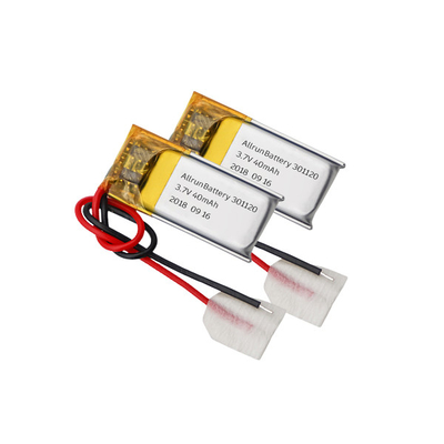 Baterai LiPo Mini Isi Ulang Ringan Kustom 3.7V 40mAh Untuk Prototipe