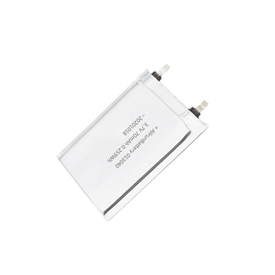 TBD 3.7V 70mAh Baterai LiPo Ultra Tipis Untuk Tag Elektronik RFID
