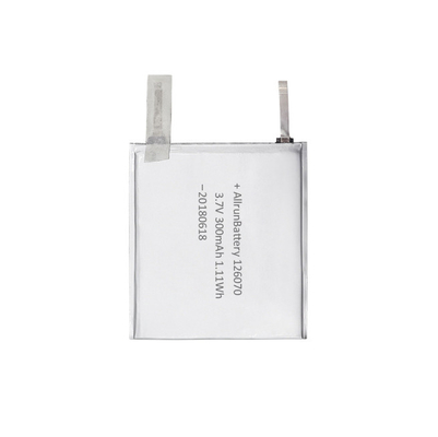 OEM 1C 3.7V 300mAh Baterai Lithium Polymer Ultra Tipis Untuk MP5 Player