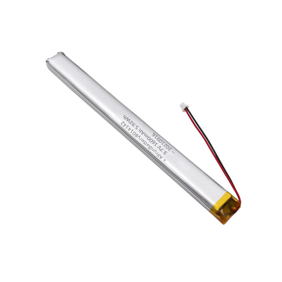 Aman 3.7V 1600mAh Baterai LiPo Kustom Baterai Li-Polymer Ultra Sempit Untuk Perekam Suara
