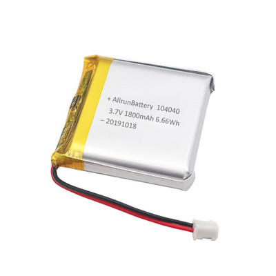 Baterai Lithium Medis Isi Ulang Khusus LiPo 3.7 V 1800mAh
