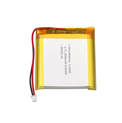 Baterai Lithium Medis Tipis 3.7V 2600mAh Baterai LiPo Untuk Instrumen Kosmetik