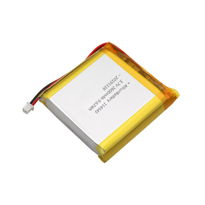 Baterai Lithium Medis Tipis 3.7V 2600mAh Baterai LiPo Untuk Instrumen Kosmetik