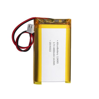 Air Purifier Berbentuk Persegi Panjang Baterai Baterai LiPo Kustom 3.7 V 4000mAh