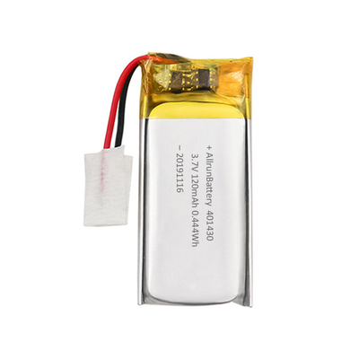 Baterai LiPo 3.7V 120mAh Isi Ulang Baterai Lithium Poly Kustom 1C