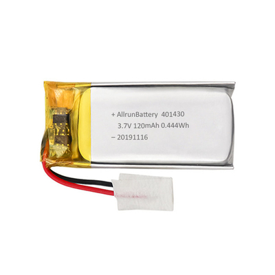 Baterai LiPo 3.7V 120mAh Isi Ulang Baterai Lithium Poly Kustom 1C