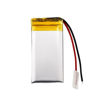 Tipis 3.7V 380mAh Baterai LiPo Baterai Isi Ulang Li Ion Kustom