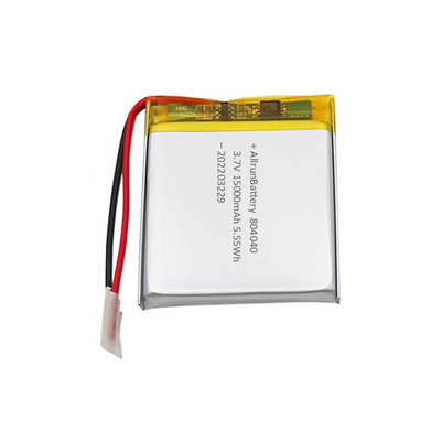 Baterai Polimer Lithium Persegi Panjang 1500mAh 3,7 V Baterai Poly Lithium
