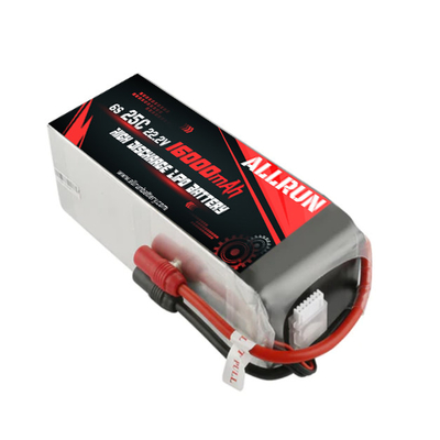 Perkakas Listrik Baterai LiPo Debit Tinggi 25C 22.2V 6S 16000mAh