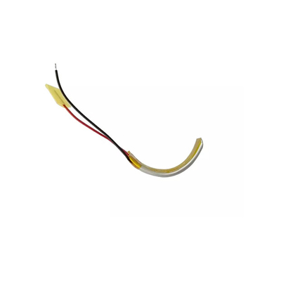 Baterai Isi Ulang LiPo Melengkung 3,7 V 13mAh Dengan Pelepasan Diri Rendah