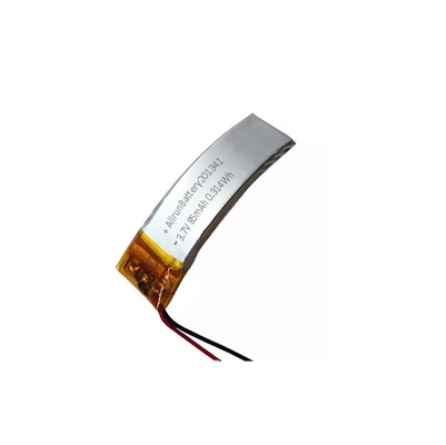 Baterai LiPo Melengkung AR 85mAh 3,7 V Baterai Lithium Isi Ulang