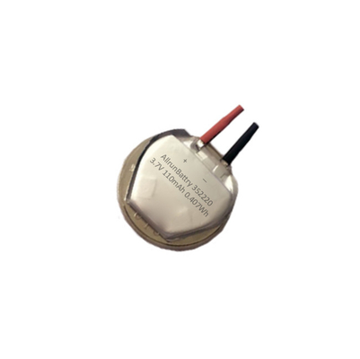 Baterai LiPo Kustom Bertenaga 3,7 V 110mAh Dengan Bentuk Hexagon 352220