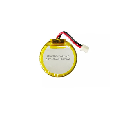 Putaran 3,7 Volt Lithium Polymer Battery 480mAh LiPo Battery Rechargeable