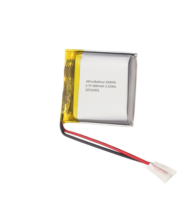 Paket Baterai Lithium Polymer Kotak 3,7 V 900mAh Baterai Li Po