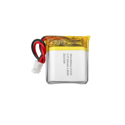 Paket Baterai IoT Persegi Isi Ulang Baterai LiPo 3.7V 500mAh