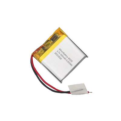 Baterai Ringan 3,7 V 250mAh LiPo Baterai Isi Ulang Persegi Lithium Ion Polymer