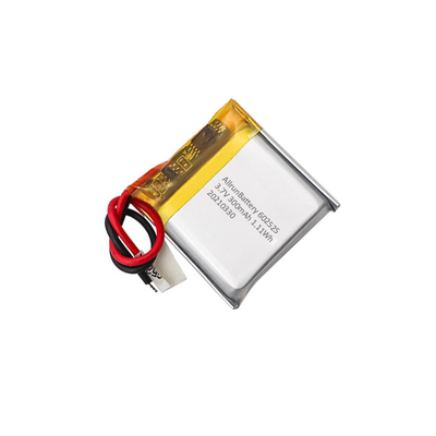 Paket Baterai Polimer Isi Ulang Lithium 1C 3,7 V 300mAh 602525