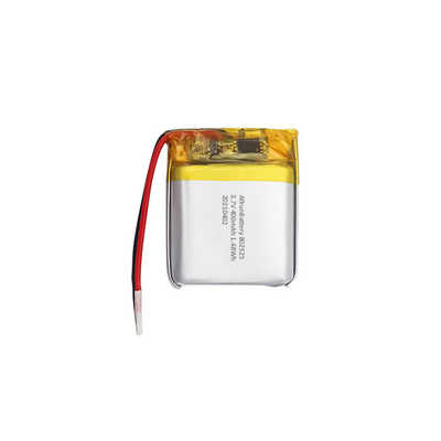 3.7V 400mAh Kotak Baterai Li Po Isi Ulang Tahan Lama 802525