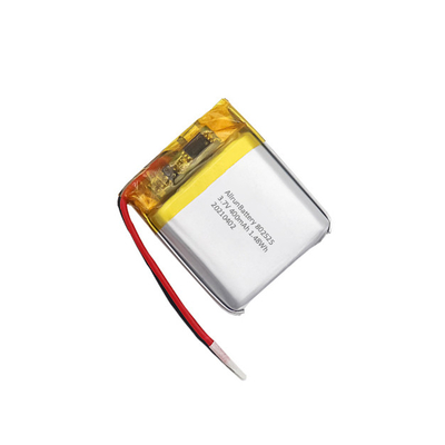 3.7V 400mAh Kotak Baterai Li Po Isi Ulang Tahan Lama 802525