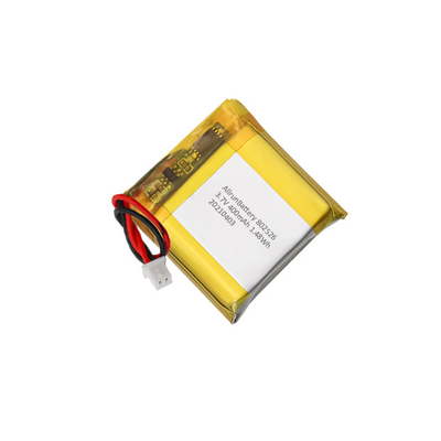 Baterai Berbentuk Persegi Kuat Paket Baterai LiPo 3.7V 400mAh
