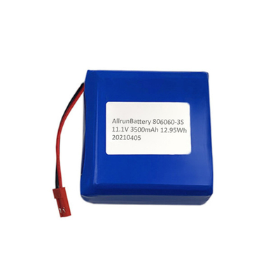 Paket Baterai Lithium Medis Persegi 3500mAh 11,1 V Isi Ulang
