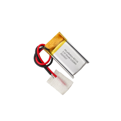 1C 55mAh 3,7 V Baterai Li Poly Kecil 401119 Untuk Perangkat Cerdas IoT
