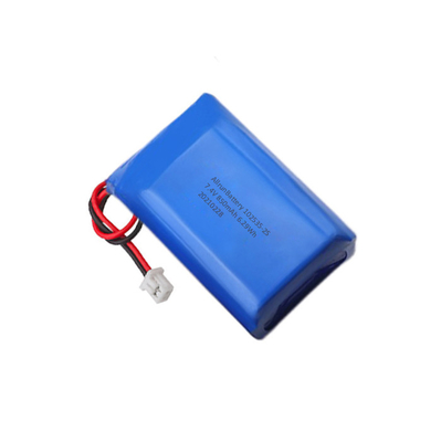 Paket Baterai Litium 2S1P Baterai Polimer Litium 7,4 V 850mAh yang Kuat