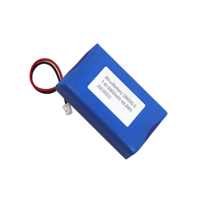 Paket Baterai Polimer Lithium 2S1P 6000mAh 7.4 V 6000mAh Baterai LiPo