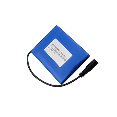Baterai Lithium Polymer 2S1P 7.4 V 3500mAh Paket Baterai LiPo