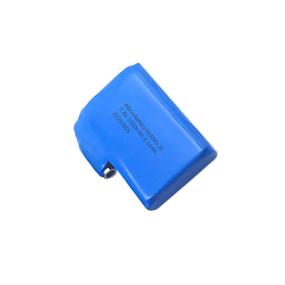 2S1P Baterai Isi Ulang yang Dapat Dipakai 1100mAh 7.4 V Paket Baterai Lithium Polymer