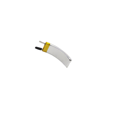 3.7V 30mAh 250727 Baterai LiPo Melengkung yang Dapat Diisi Ulang Untuk Produk yang Dapat Dipakai