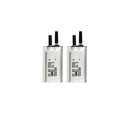 3.7V 15mAh Kustom Isi Ulang Baterai LiPo Ultra Tipis 091525